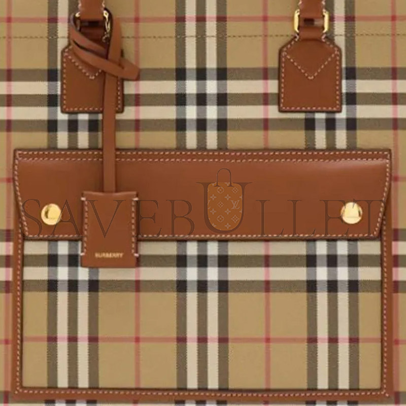 BURBERRY FREYA TOTE BAG 80975681 (40*30*16cm)